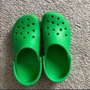 Green Crocs